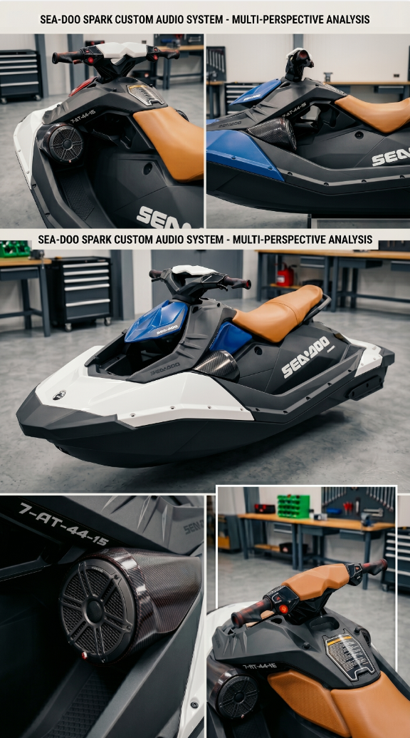 Sea Doo SPARK Carcasas para altavoces y sistemas de audio 6.5"