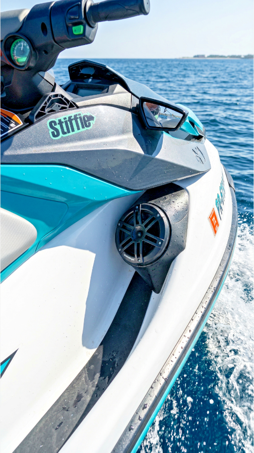 Sea doo GTI  RXP 2021-2026  Carcasas para altavoces y sistemas de audio 6.5"