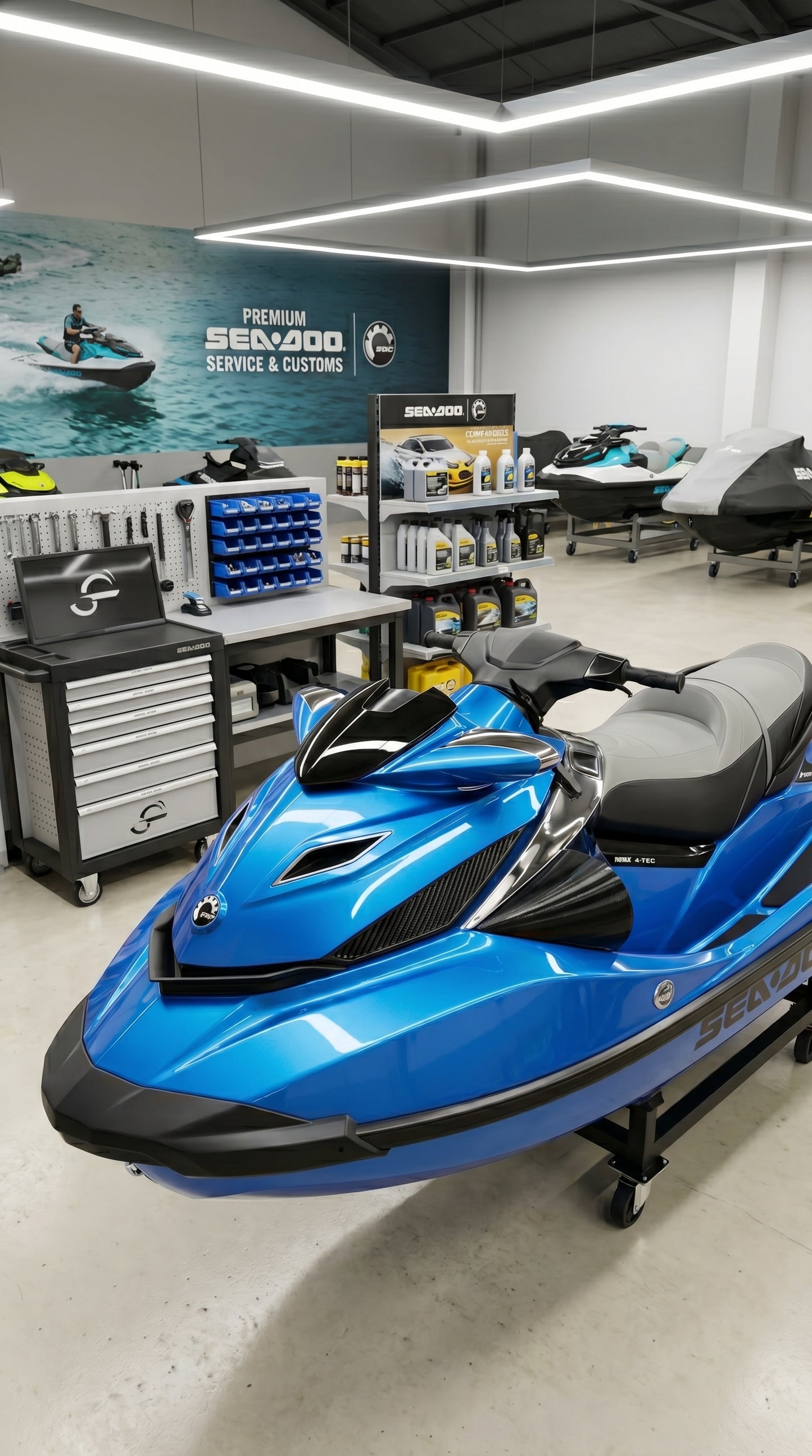 Sea doo GTX 2007-2009  Carcasas para altavoces y sistemas de audio 6.5"